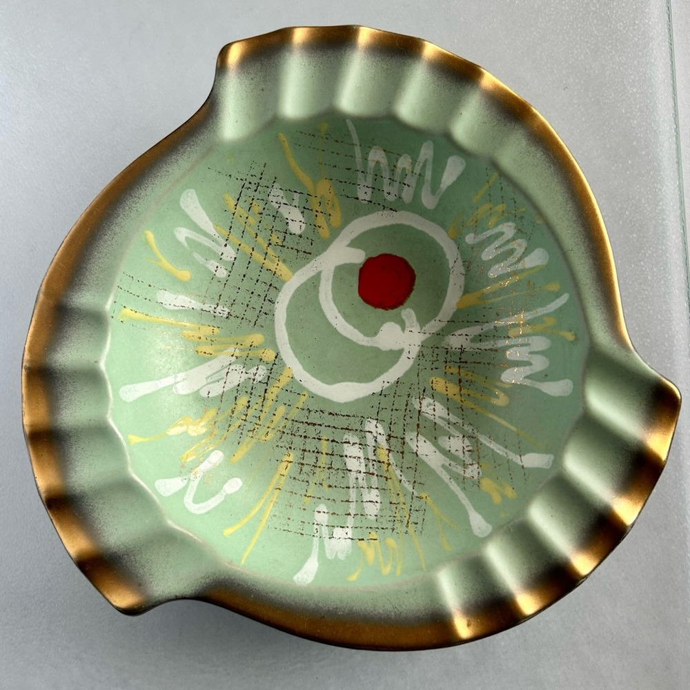 Vintage West Germany Pottery- Dish/Ashtray-325/20